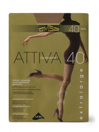 Колготки женские Attiva 40 natural