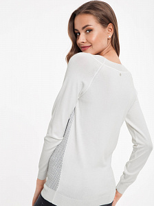 CONTE LDK 036 Экстрамягкий фактурный джемпер с металлическим блеском