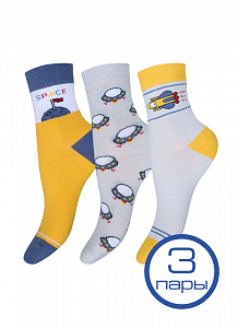 БРЕСТСКИЕ НОСКИ ДЕТСКИЕ 3081/3 SCHOOL (комплект 3 пары)