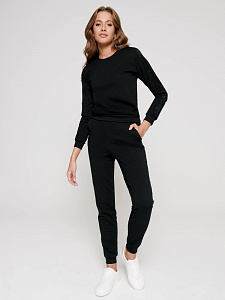 CONTE LD 1051 Хлопковый свитшот с легким мерцанием люрекса