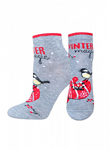 БРЕСТСКИЕ НОСКИ ЖЕНСКИЕ 1145 NEW YEAR (укороченные)