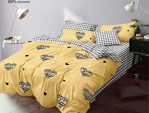 Комплект постельного белья, 2-спальное, поплин