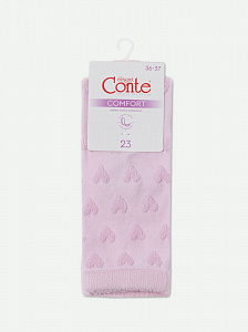 CONTE COMFORT Махровые носки из хлопка с объемными рисунками