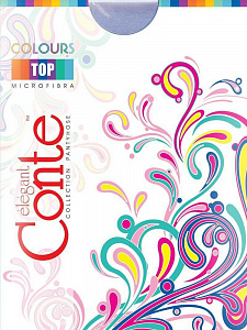 CONTE COLOURS TOP Плотные цветные колготки женские