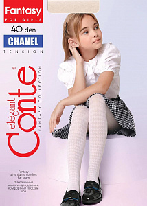 Колготки детские Chanel 40 nero