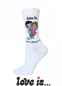 БРЕСТСКИЕ НОСКИ 4210 LOVE IS (средней длины)