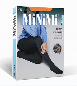 Колготки женские Piuma 260 Maxi grigio melange