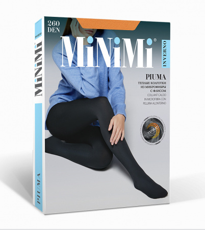 Колготки женские Piuma 260 Maxi grigio melange Колготки женские Piuma 260 Maxi grigio melange