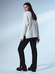 CONTE CON-485 Джинсы прямого кроя c разрезами по бокам