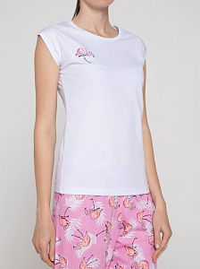 Dea Mia Фуфайка женская 5604 SINGLET (с аппликацией)