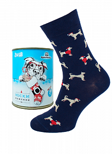 Брестские Носки мужские В БАНКЕ 2128В CLASSIC (средней длины)