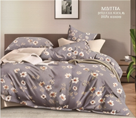 Комплект постельного белья, евро, поплин