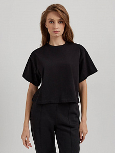 Dea Mia Фуфайка женская 5613 укороченный оверсайз