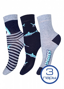 Брестские Носки детские 3081/3 SCHOOL (комплект 3 пары)