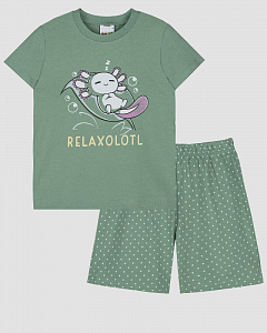 Пижама для девочки (футболка+шорты)