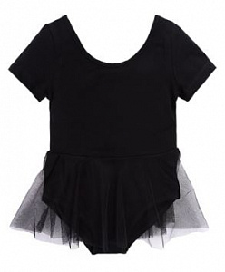 Боди трикотажное с юбкой (короткий рукав)