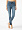CONTE CON-346 Укороченные еco-friendly джинсы skinny с высокой посадкой