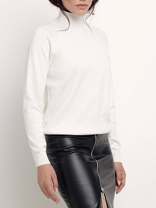 CONTE LDK206 Джемпер прямого силуэта из пряжи с хлопком и модалом