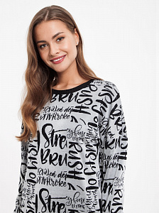 CONTE LTH 840 Ультрамодная туника из вискозной пряжи "ощущение шелка"