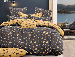 Комплект постельного белья, дуэт, поплин