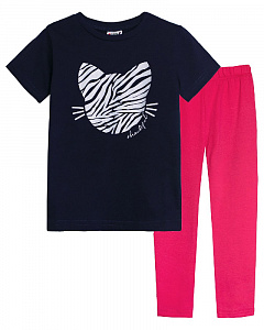 Комплект для девочки (футболка-лосины)