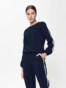 CONTE LBL 931 Блузка с трендовыми лампасами