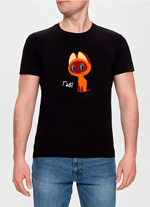 ALFA ФУТБОЛКА МУЖСКАЯ 6612 СОЮЗМУЛЬТФИЛЬМ ("Ежик в тумане")